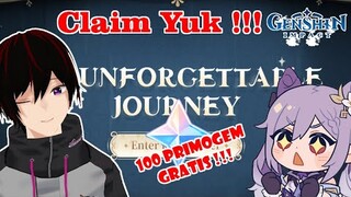 Gratis 100 Primogem Genshin Impact 1st  Anniversary 【Vtuber Indonesia】