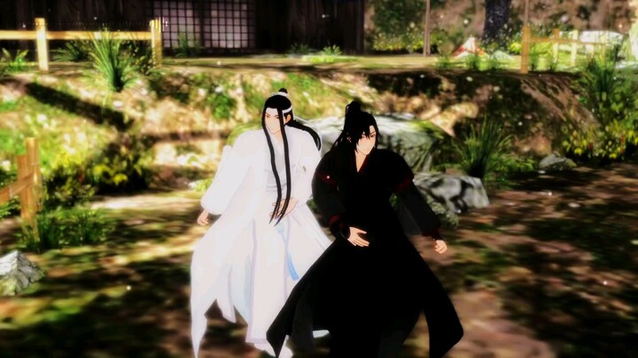 mo dao zu shi EXO Growl Lan Zhan and Wei Wuxian  MMD