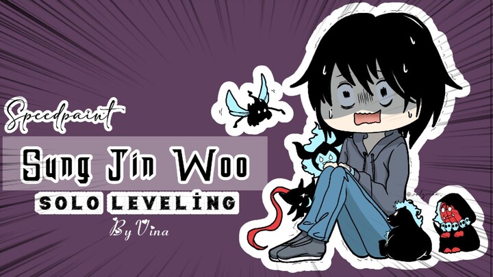 SPEEDPAINT Sung Jin Woo, Solo Leveling