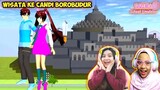 Reaksi Ani Nurhayani & Nafisa Fidela ADA CANDI BOROBUDUR DI KOTA SAKURA | Sakura School Simulator