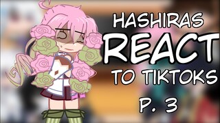 Hashiras React To TikToks | P. 3 | Gacha Demon Slayer