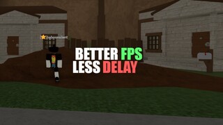 HOW TO GET MORE FPS IN DAHOOD ROBLOX