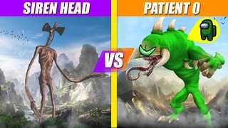 Siren Head vs Patient 0 Impostor | SPORE