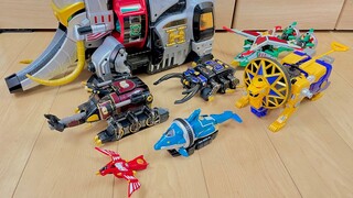 【PowerRangers NinjaStorm All Megazord】ハリケンジャーの全DXロボで遊んでみた