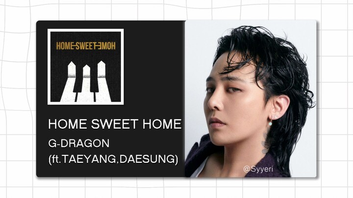 【8D环绕】HOME SWEET HOME (feat.太阳 & 大声) - 权志龙 G-DRAGON 请佩戴耳机使用~