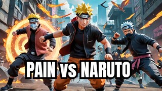 PAIN VS NARUTO Naruto vs Pain in Epic Boruto Game Battle!