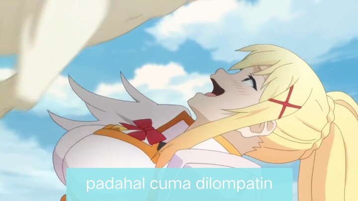 #KompetisiKreasiUnggahan4, cewek ini udah saqne walau cuma dilompatin doang 💀