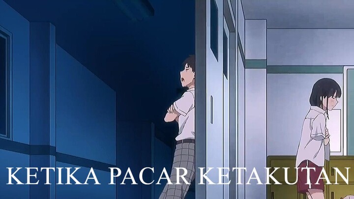 nemenin pacar ganti pakaian yang takut 😁