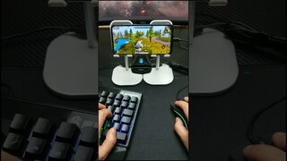 One Hand Keyboard Setup in Pubg Mobile #Pubg #Shorts