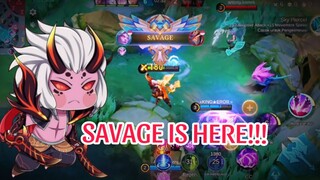 SAVAGE IS HERE!!!