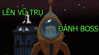 Mini World - Mini Game : PARKOUR Lên Vũ Trụ Đánh Boss Khổng Lồ