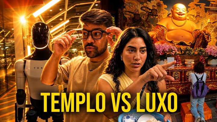 UM TEMPLO NO MEIO DAS LOJAS DE LUXO?! CHENGDU: A CIDADE DA CHIINA SURPREENDENTE 🇨🇳