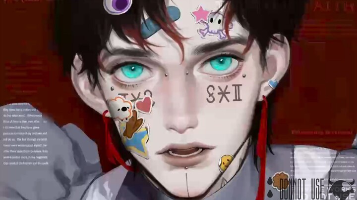 [Painting Process] Touch Me