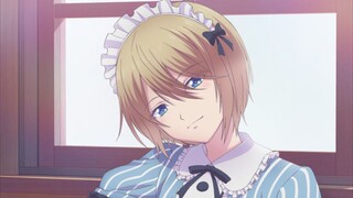 dianime sebelah rambut pendek yg menang,tpi knpa disini malah dia yg kalah😌