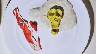 【定格动画】我的早餐活了！
