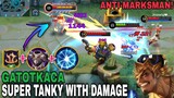 Anti-Marksman Build, Super Tanky with Damage - Gatotkaca MVP Gameplay | Top Global Gatotkaca Build