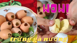 Cách làm trứng gà nướng tại nhà không bị trào ngon khó cưỡng | Cooking | Anh Lee BTR
