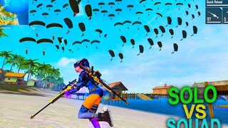 เกมเพลย์ Impossible Solo Vs Squad เต็มรูปแบบ Garena Free Fire