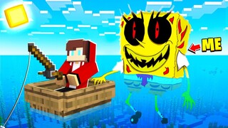 PRANKING AS CURSED SPONGEBOB IN MINECRAFT!