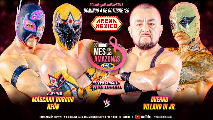 DOMINGO FAMILIAR 10-04-26 : CMLL