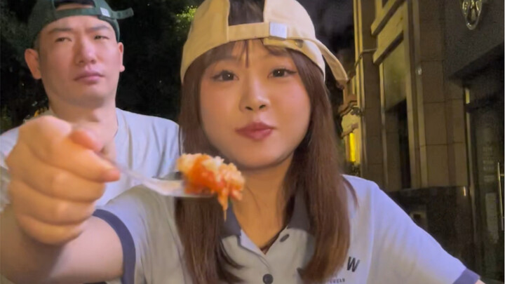 Món măng tây nướng, tạm ăn vậy!