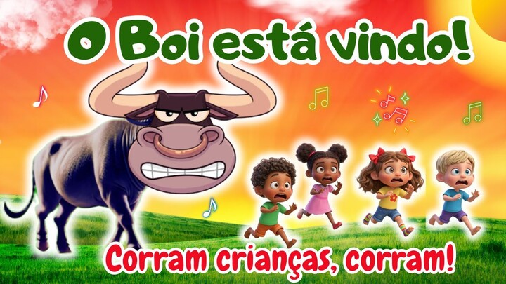 O Boi da Cara Preta – Corram! 😱 | Brincadeiras Musicais