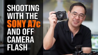 Sony A7c Review! My NON-TECHNICAL Thoughts and How it Performs with OFF CAMERA FLASH Photography
