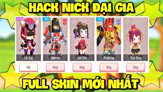 MEOWPEO HACK NICK ĐẠI GIA CÓ TẤT CẢ SKIN MỚI NHẤT TRONG MINI WORLD