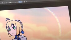 part 14 part 15 I Draw Fate Stay Night Opening Scene