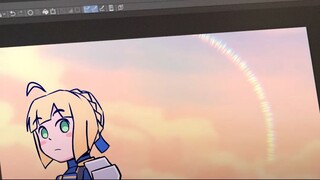 part 14 part 15 I Draw Fate Stay Night Opening Scene