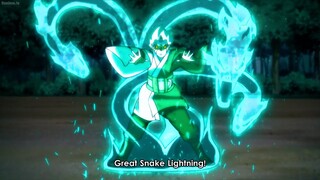 Mitsuki activates ultimate Sage Mode to save Boruto and Sadara from death blow by Deepa