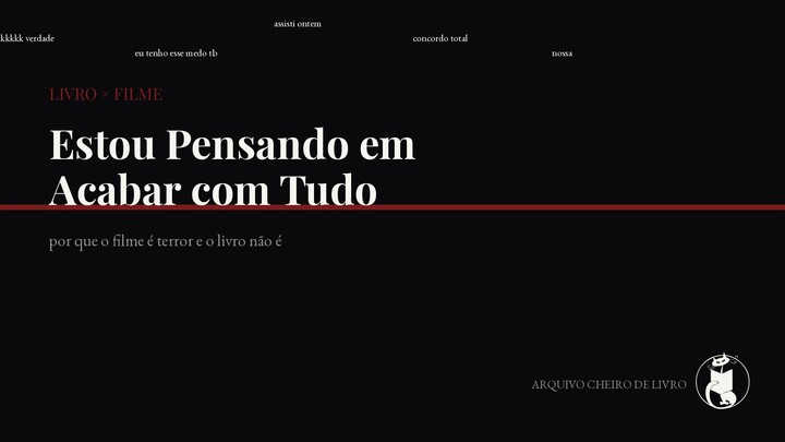 Livro x Filme: Estou Pensando em Acabar com Tudo — por que o filme é terror
