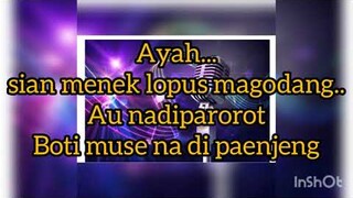 Karoke tapsel mohon doa restu