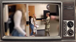 Soldiers coming home / Kids meet soldiers / Try not to cry - Soldiers are home coming
