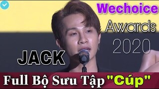 JACK  "THU GOM" Toàn Bộ  Giải Thưởng Trong Năm 2020 | TỎA SÁNG Rực Rỡ Tại Đêm GaLa WeChoice Awards