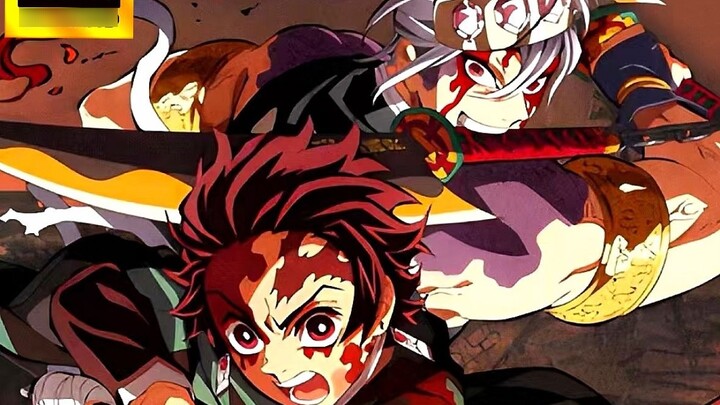 [4K/60fps] "Cutting Out the Extraneous Dialogue" Sound Pillar Tanjiro vs. Courtesan Taro! Zenitsu an