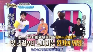 superjunior  突然进来而且很齐的舞蹈。  我还没准备好就都进来了，而且一丝不乱！