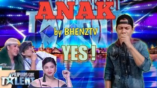 Anak by|BHENZTV Pilipinas Got Talent PART 4 #bhenztv #pgt#viral #viralvideo