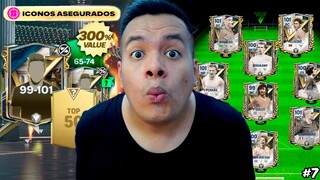 🎁 REGALANDO SOBRES de ICONOS ASEGURADOS a SUSCRIPTORES en FC Mobile | FC Mobile #7