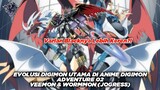 Evolusi Digimon Utama Di Anime Digimon Adventure 02 - Veemon & Wormmon (Jogress)