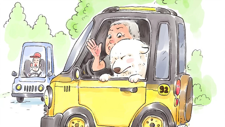 Chó con: Thôi chết! Lại sắp bị đánh rồi!