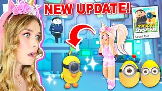 NEW* MINIONS: THE RISE OF GRU UPDATE In Adopt Me! (Roblox)