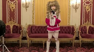 Berseri-seri! Jas merah imut Miss kigurumi (video kig baru 660)