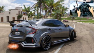 Honda Civic Type R | Forza Horizon 5 | Thrustmaster T300RS gameplay