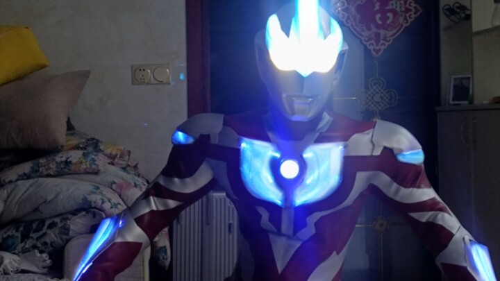 Bộ đồ da Ultraman Galaxy Màn hình phát sáng toàn thân