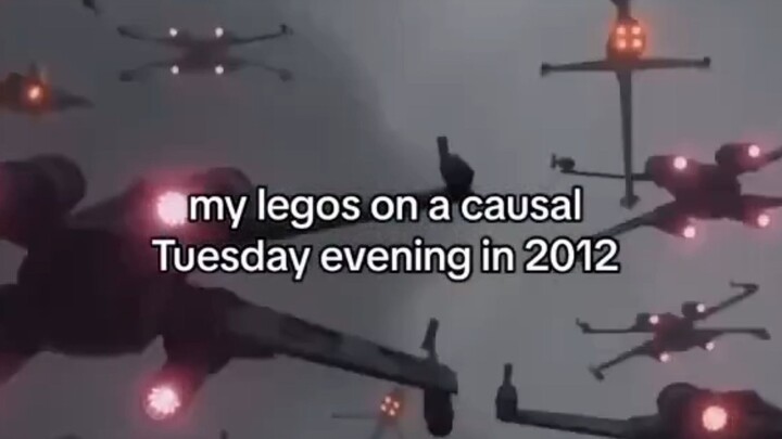 My Lego Toy’s Perspective on Tuesday Night in 2012: