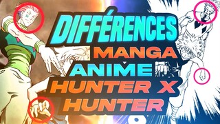 LES DIFFÉRENCES ENTRE L'ANIME ET LE MANGA ! - HUNTER X HUNTER