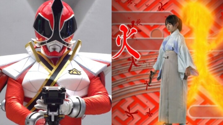 [US version VS Japanese version] The Red Transformation of the Jurchen Sword ~ Power Rangers Samurai