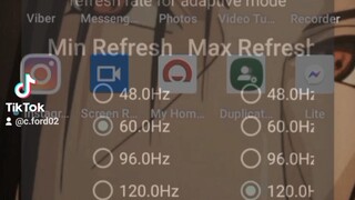 Refresh rate In mobile legends smothnes Game play