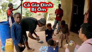 Tập 232: Đại tiệc bánh mỳ chấm sữa cho những đứa trẻ||2Q Vlogs cuộc sống Châu Phi